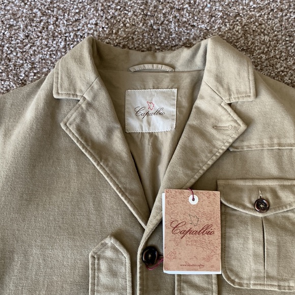 Capalbio Moleskin Blazer - Small - NWT - Picture 7 of 7